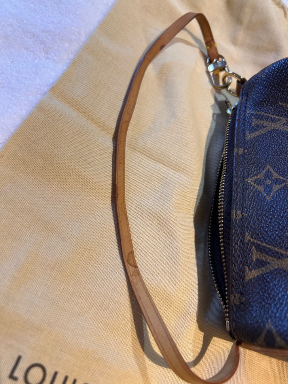 Louis Vuitton Monogram Canvas Mini Cylinder Bag in Brown - Picture 7 of 7